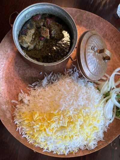 A meal at Sahel, a Persian restaurant in Vancouver. Photo: Soumya Bhattacharya