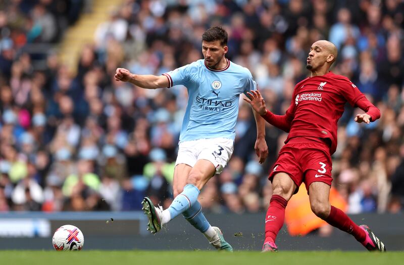 Ruben Dias - 8. Made a last-ditch block to deflect Gakpo’s shot wide in the 55th minute. Hardly put a foot wrong all through the game. Getty