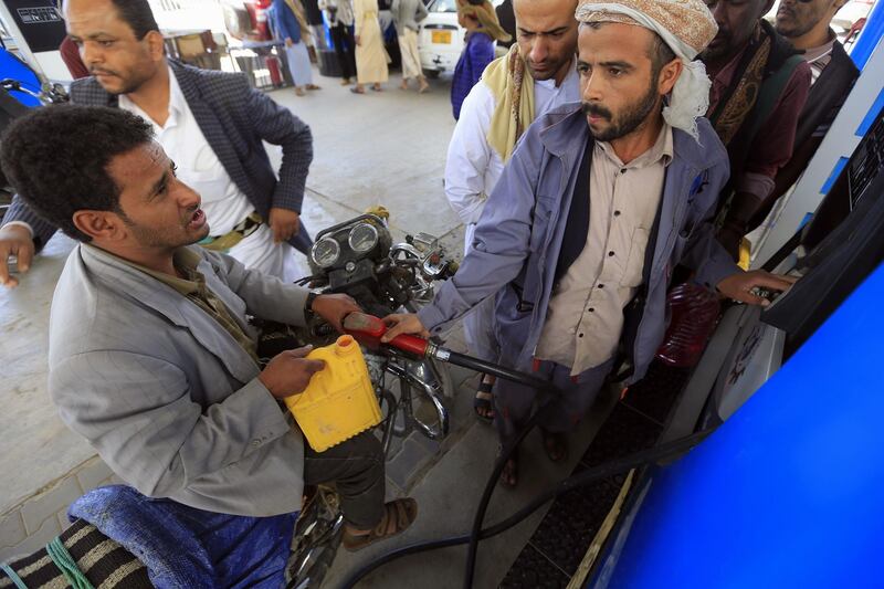 The fuel crisis and years of war are pushing parts of Yemen into a pre-industrial state. Mohammed Huwais / AFP