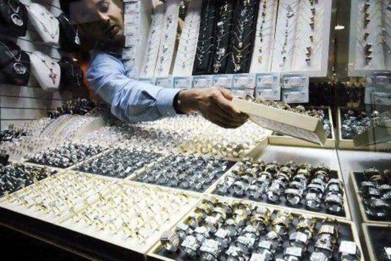 A total of 206.1 million carats was traded in Dubai in the first six months of the year. Reuters