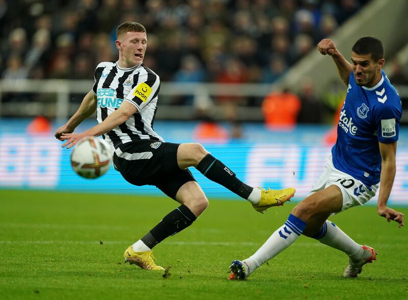 Elliot Anderson (On for Muprhy 73’) 6: Tried to get Newcastle back on front foot after coming on with some attacking runs. PA