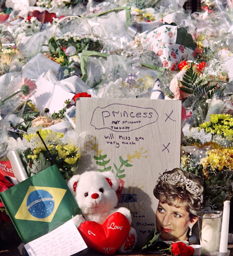 September 1, 1997: Diana dies after a car crash in Paris, sending the UK and world into shock. AFP