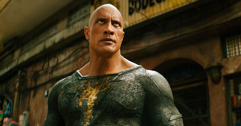 Dwayne Johnson plays the titular character in 'Black Adam'. All photos: AP