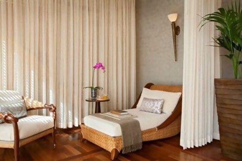 Raffles Spa in Wafi has recently revamped its spa concept and treatment menu. Courtesy Raffles Dubai