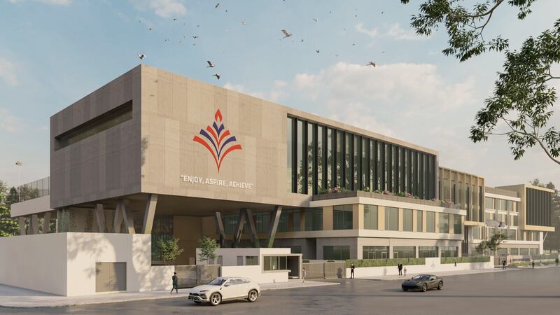 An artist's impression of one of Taaleem's new schools that will open in the next two years. Photo: Taaleem