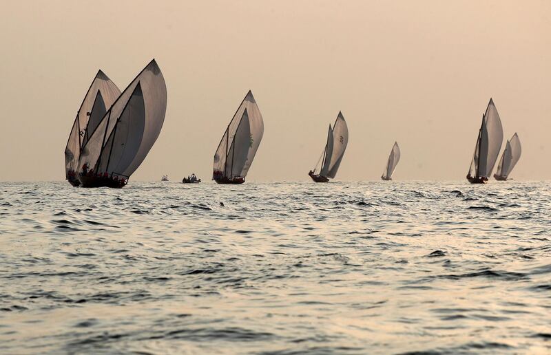 The race was organised by Abu Dhabi Sailing and Yacht Club