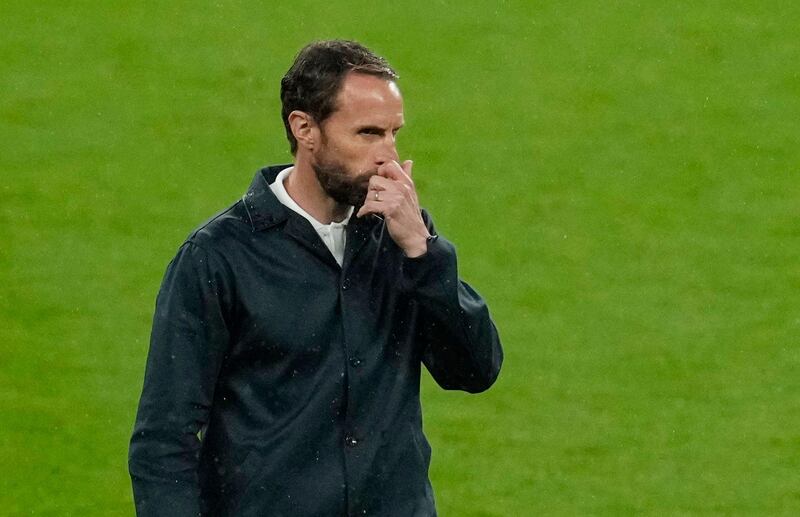 England manager Gareth Southgate after the match. Reuters
