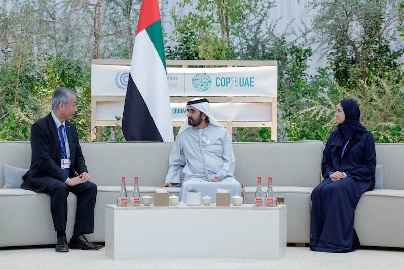 Sheikh Mohammed bin Rashid, Vice President and Ruler of Dubai, met senior officials and decision-makers from leading global agencies shaping climate policies and space programmes on December 5. All photos: Dubai Media Office