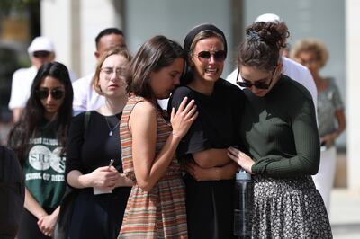 Sirens echoed across Israel for two minutes in memory of the Jews killed in the Holocaust. EPA 