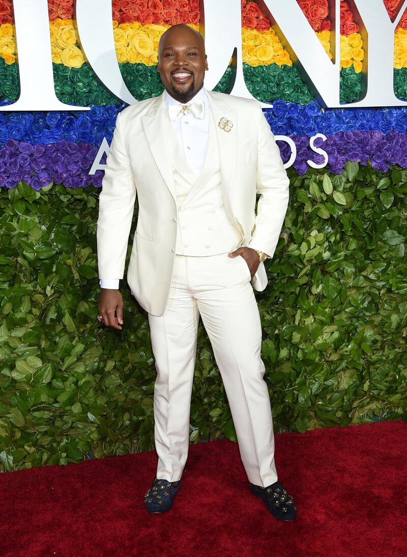 Michael James Scott arrives at the 73rd annual Tony Awards at Radio City Music Hall on June 9, 2019. AP