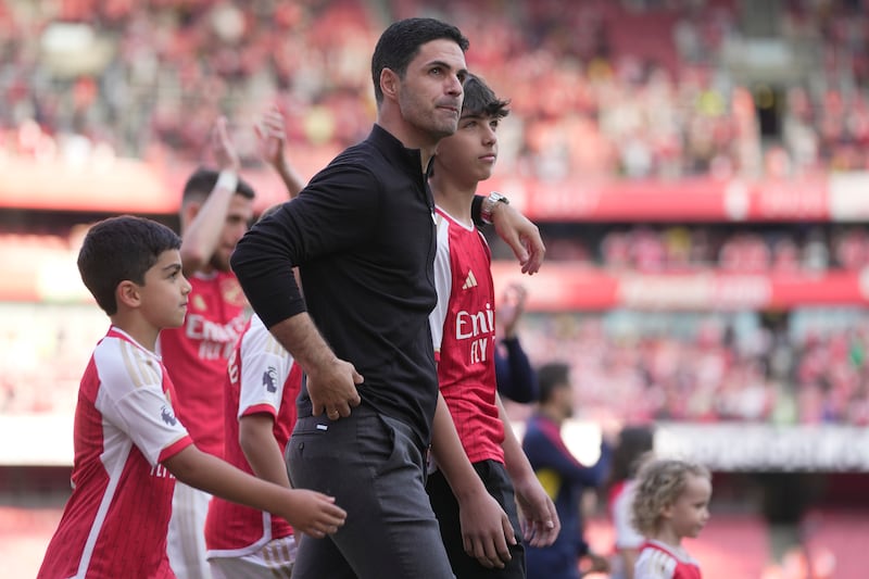 ARSENAL SEASONS RATINGS: Mikel Arteta 8 – This season he's shown he is capable of moulding a young team that can produce some of the best football since Arsene Wenger's peak. Getty