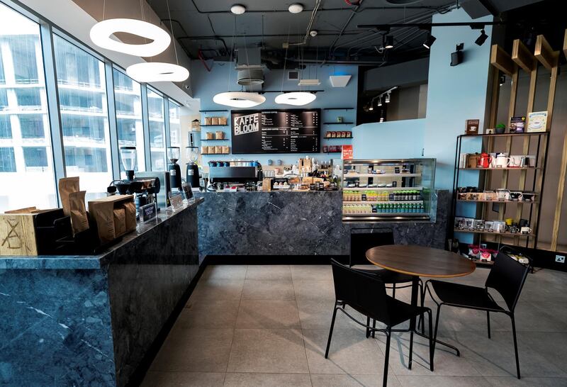 Dubai, United Arab Emirates - March 26, 2019: 1004 Gourmet is a specialty Asian supermarket, with a cafÃ© and Korean cosmetics store. Tuesday the 26th of March 2019 in The Greens, Dubai. Chris Whiteoak / The National