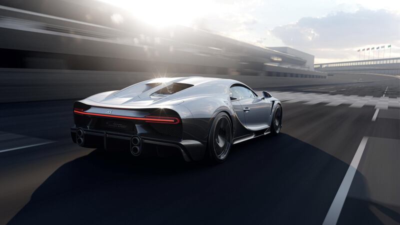 The Super Sport goes from 0 to 200kph in 5.8 seconds and to 300kph in 12.1 seconds 