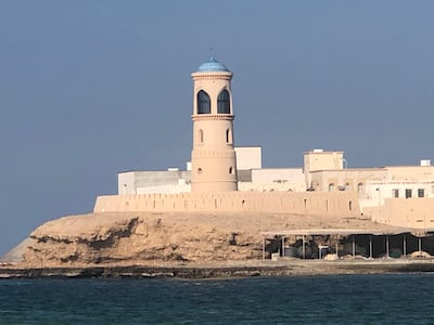 Beach tower on Sur's coastline in Oman. Saleh Al-Shaibany