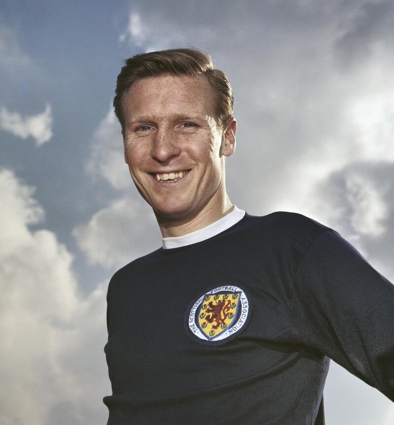 Billy McNeill of Celtic FC and Scotland poses for a portrait on 24th February 1968 in Hampden Park, Glasgow, Great Britain. (Photo by  Don Morley/Getty Images)