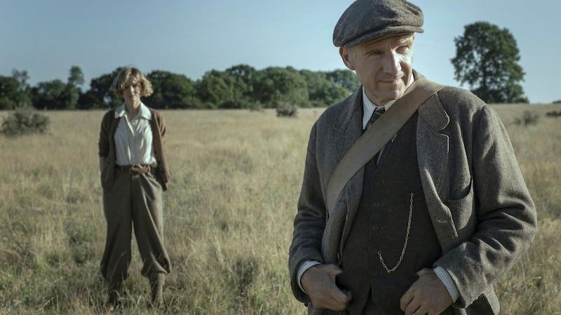 Netflix's latest original, 'The Dig', tells the story of the excavation of Anglo-Saxon burial mounds in eastern England in the 1930s, which yielded one of the country's most fascinating archaeological discoveries. Courtesy Netflix