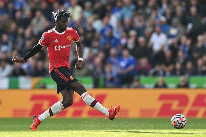 4) Paul Pogba (Manchester United) Seven assists in nine games. AFP