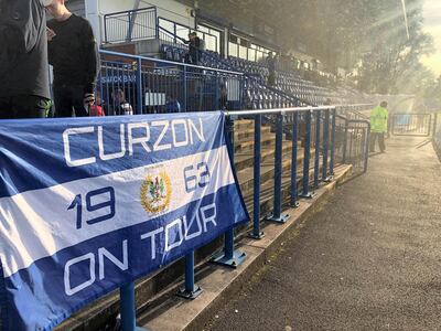 The local council own their ground but Curzon have a 99-year lease. The ground is a key to their success. Andy Mitten for The National