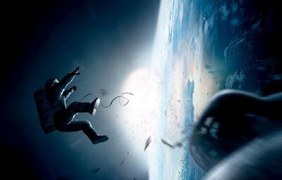 A still from the film Gravity. Alamy