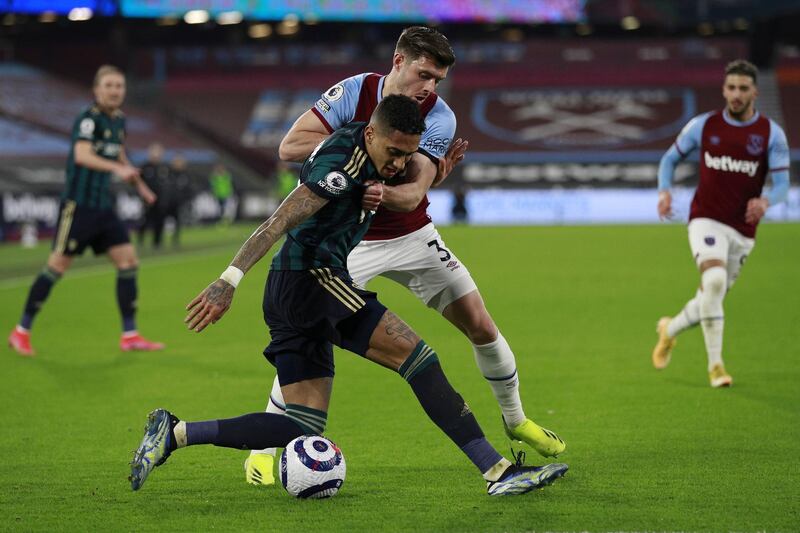 Aaron Cresswell - 7 - The left-back played well driving forward and supplying some great crosses. He had a free-kick deflected, but his standout moment was his assist to Dawson’s header from the corner. EPA