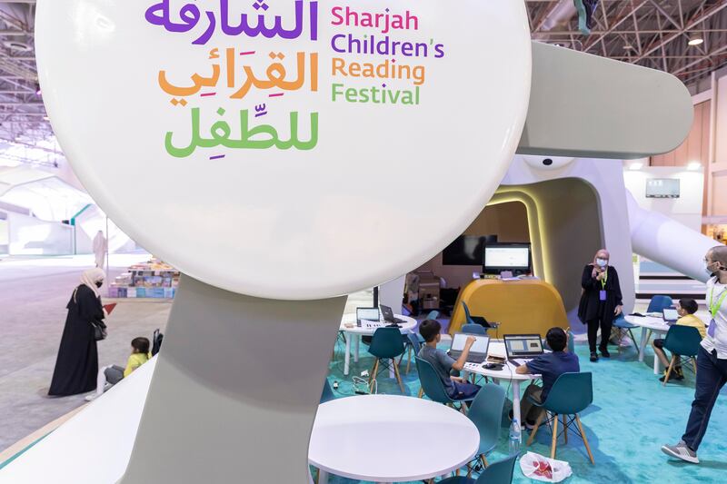 The Sharjah Children's Reading Festival is being held at the Sharjah Expo Centre. All Photos: Antonie Robertson / The National
