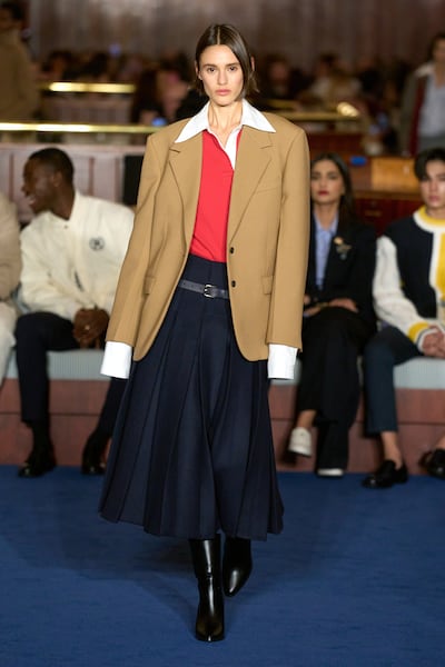 Tommy Hilfiger reworked preppy fashion into something grown-up and put-together. Photo: Tommy Hilfiger