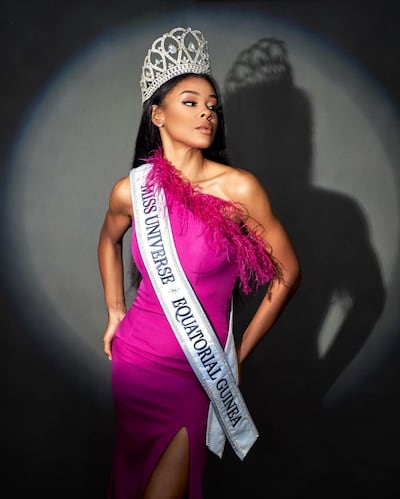 Miss Universe Equatorial Guinea 2023 Diana Hinestrosa. Photo: @missymisterguineaecuatorial / Instagram