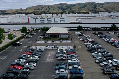 Tesla's factory in Fremont, California, has faced several lawsuits in recent months accusing it of fostering a culture of sexual harassment and racial discrimination. AFP
