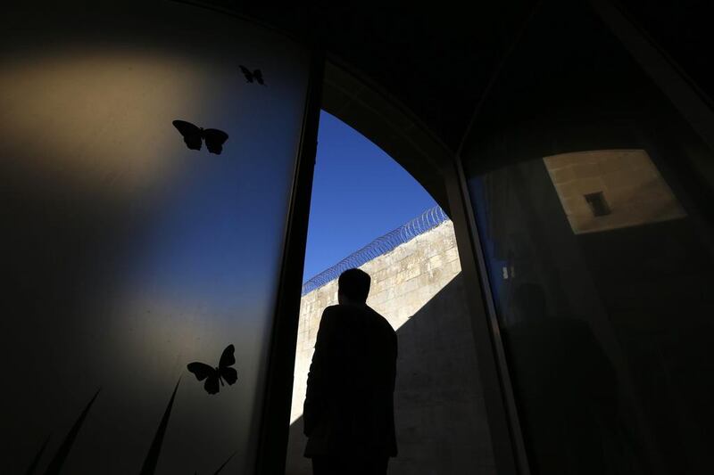 A visitor walks out of a new playroom at the Corradino Correctional Facility in Paolo, Malta, on January 28, 2014. The playroom at the country’s main prison facility was set up to allow children to visit their jailed parents in a suitable environment, according to a government official. There are currently 628 inmates ­— 587 males and 41 females. Darrin Zammit Lupi / Reuters photo