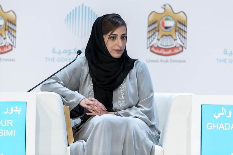 Sheikha Bodour Al Qasimi believes the publishing industry in the Arab world can develop only if there is more interaction with the international experts. Reem Mohammed / The National 