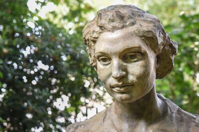 A statue of the Muslim 'spy princess' Noor Inayat Khan. Photo: Ronan O'Connell