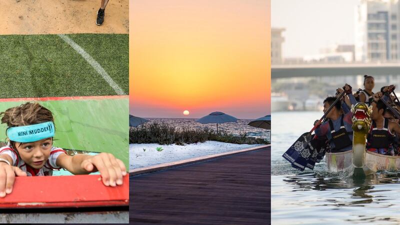 From a Mini Mudder obstacle course to al fresco dining and a dragon boat race weekend, there's plenty to do in the UAE this November. 