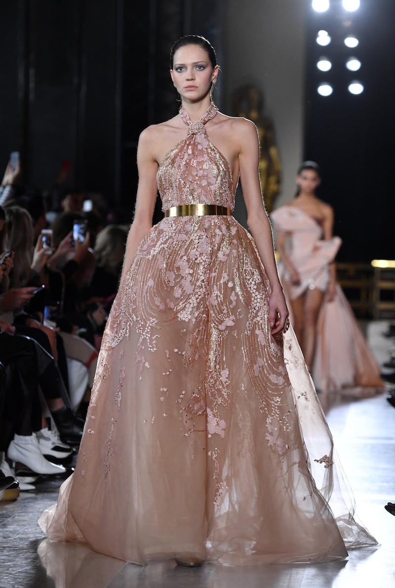 Elie Saab’s spring/summer 2019 couture collection. Getty