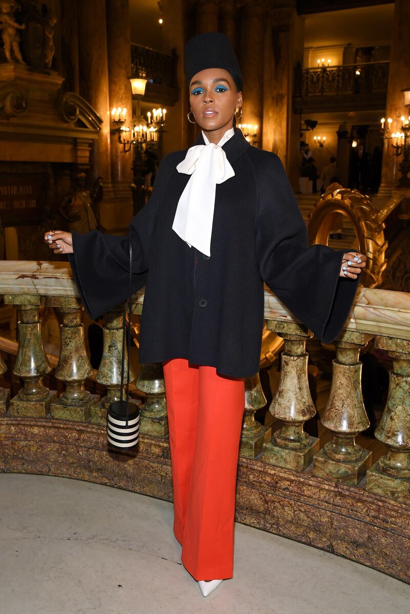 Janelle Monae at Stella McCartney (Photo by Pascal Le Segretain/Getty Images)