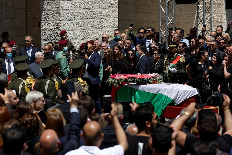 Shireen Abu Akleh was killed during an Israeli raid. Reuters