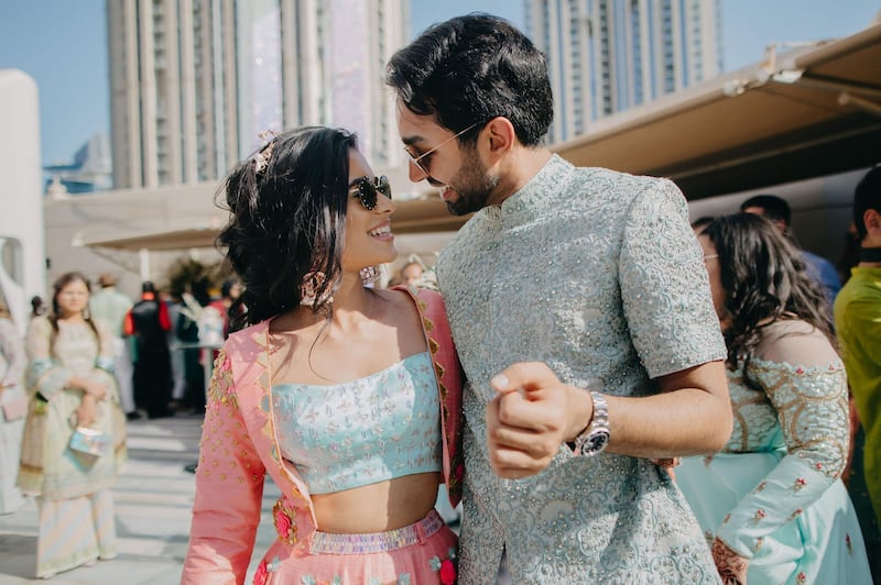 Prerna, from Dubai, and Shaun, from California, married in November 2019. All photos courtesy House on the Clouds