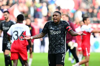 Ajax slumped to second bottom of the Eredivisie table after a defeat to FC Utrecht. AFP 