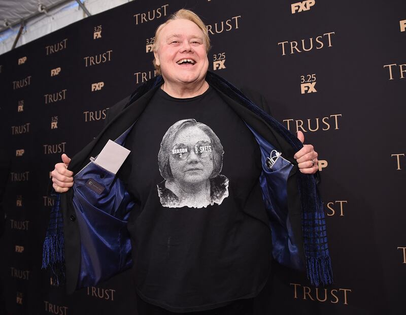 Louie Anderson attends the 2018 FX Annual All-Star Party at SVA Theatre on March 15, 2018, in New York City. Getty Images via AFP