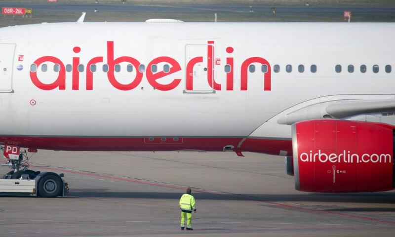 An analyst in Germany said airberlin shares are more attractive to other carriers than to institutional investors. Kay Nietfeld / EPA