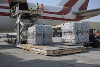 UAE sends 90 tonnes of Gaza aid to Al Arish
