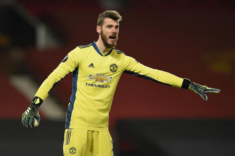 MANCHESTER UNITED PLAYER RATINGS: David De Gea 7. Three attempts on his goal from his compatriots, two of them in the last five minutes. Solid saving an 85th minute strike from Diaz and then made a better reflex save from Herrera for another clean sheet. AFP