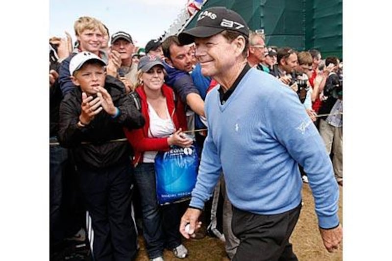 Tom Watson of the United States proved that old is still gold in the competitive world of sports.