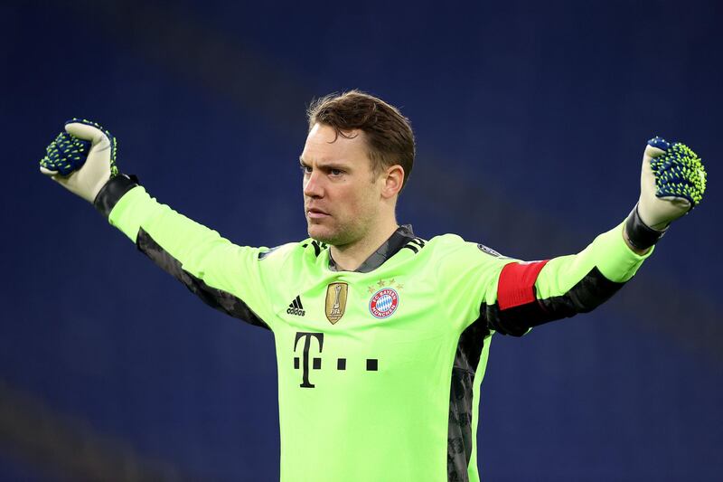 GK Manuel Neuer (Bayern Munich) - The Bayern captain oversaw a handsome win, though he needed to be alert to preserve the 4-1 margin, making a trio of sharp saves and generating the confidence that allowed his team to push high up the pitch. Getty