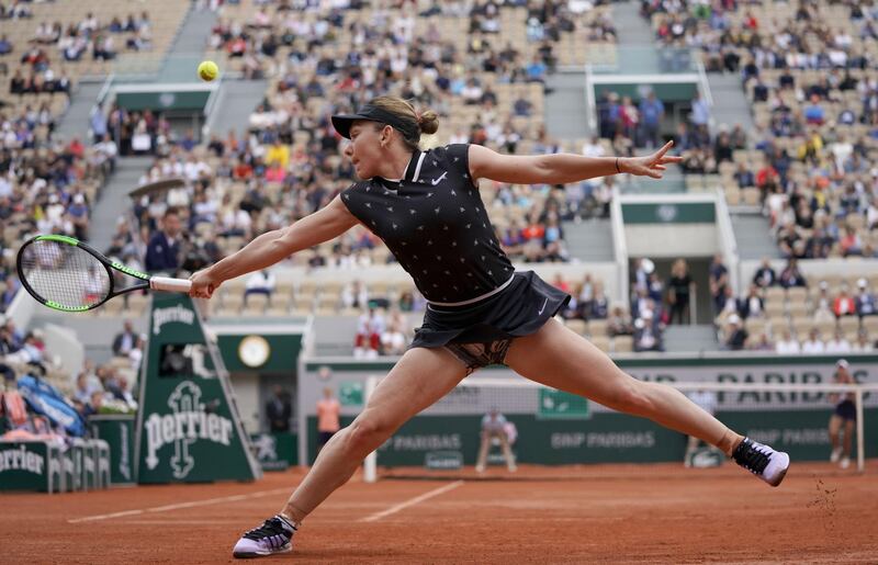 Simona Halep. The women's defending champion is yet to win a match in straight sets this year at Roland Garros. Her tenacity is impressive but she needs to make life easier for herself. 27th seed Lesia Tsurenko will want a strong start to put the Romanian under pressure. AFP