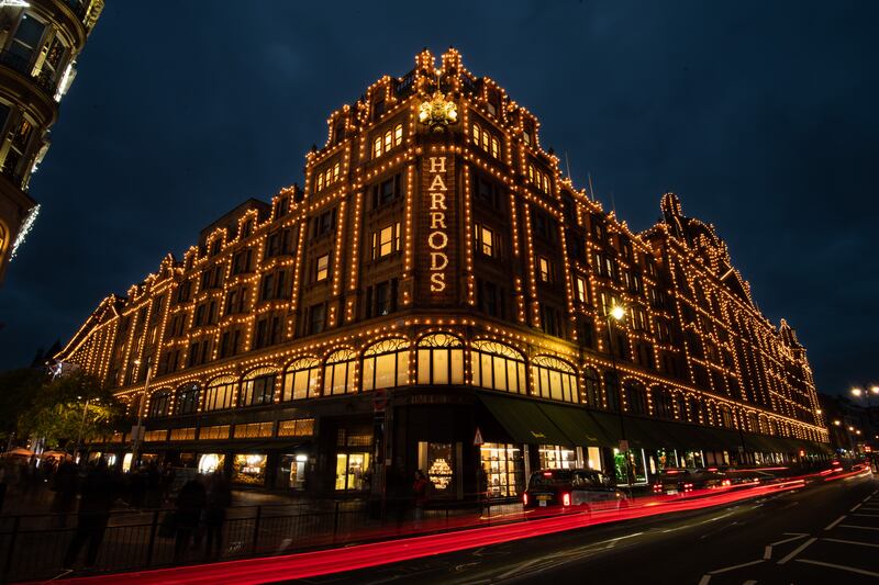 Harrods launched its winter sale early in response to uncertainty caused by Omicron. Getty Images