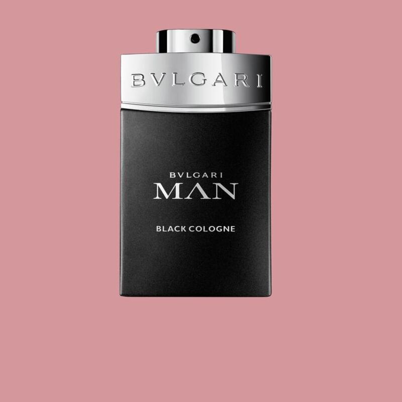 Bulgari Man Black Cologne, Dh220 for 100ml, Bulgari. Courtesy Bulgari