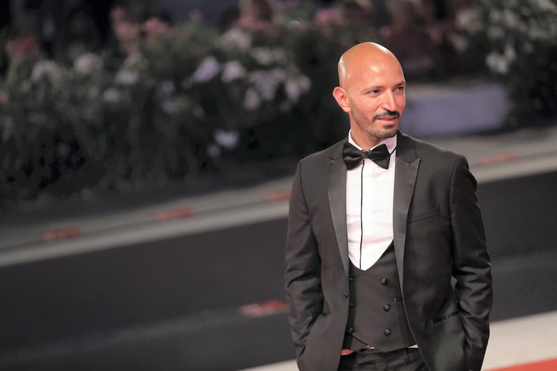 VENICE, ITALY - SEPTEMBER 04:  Waleed Elgadi walks the red carpet ahead of the "Mosul" screening during the 76th Venice Film Festival at Sala Grande on September 04, 2019 in Venice, Italy. (Photo by Tristan Fewings/Getty Images)