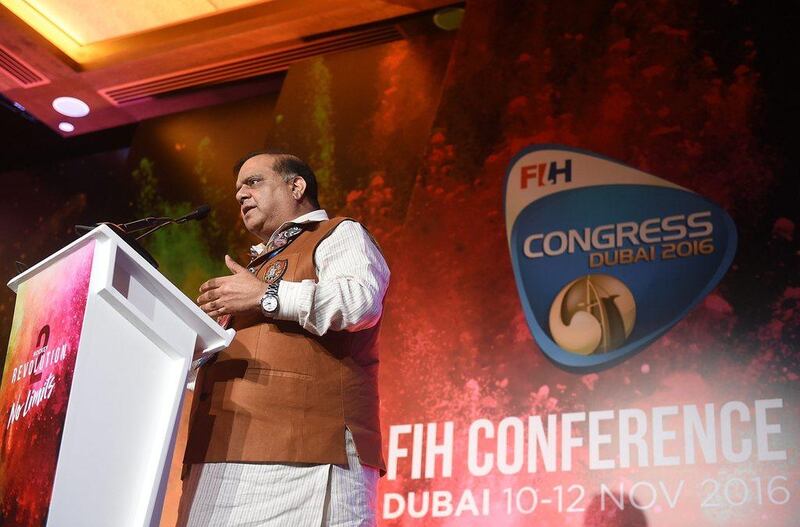 Narinder Batra is set to take a proposal to the India government regarding a bid to host the 2033 Olympics. Tom Dulat / Getty Images