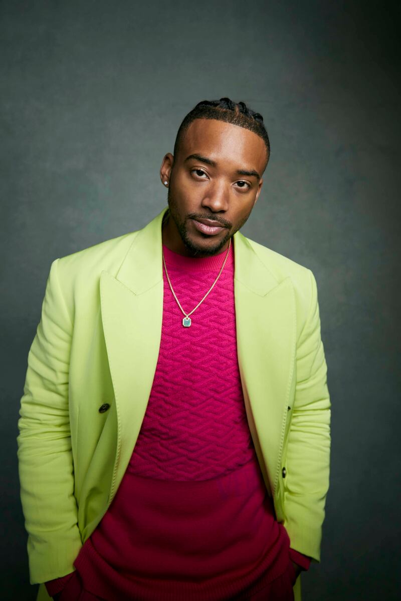 Algee Smith at a portrait session to promote the film Young.  Wild. Free. Invision / AP