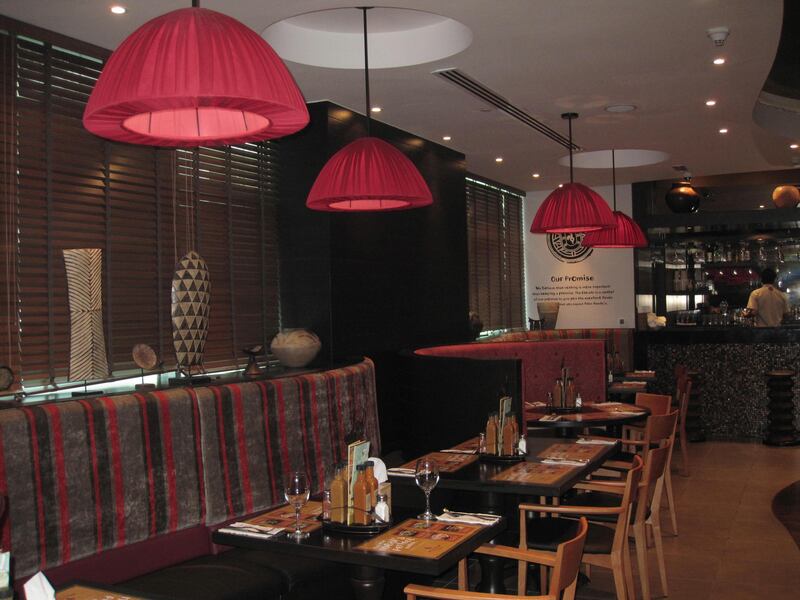 A handout photo of Nando's at Novotel Suites in Al Barsha (Courtesy: Nando's)